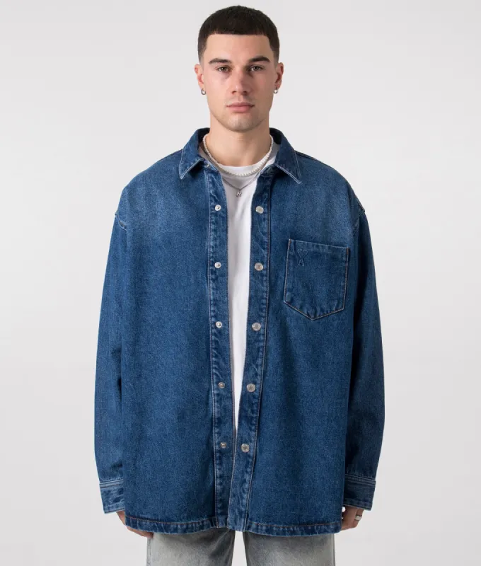 Oversized Ami De Coeur Overshirt sold by EQVVS