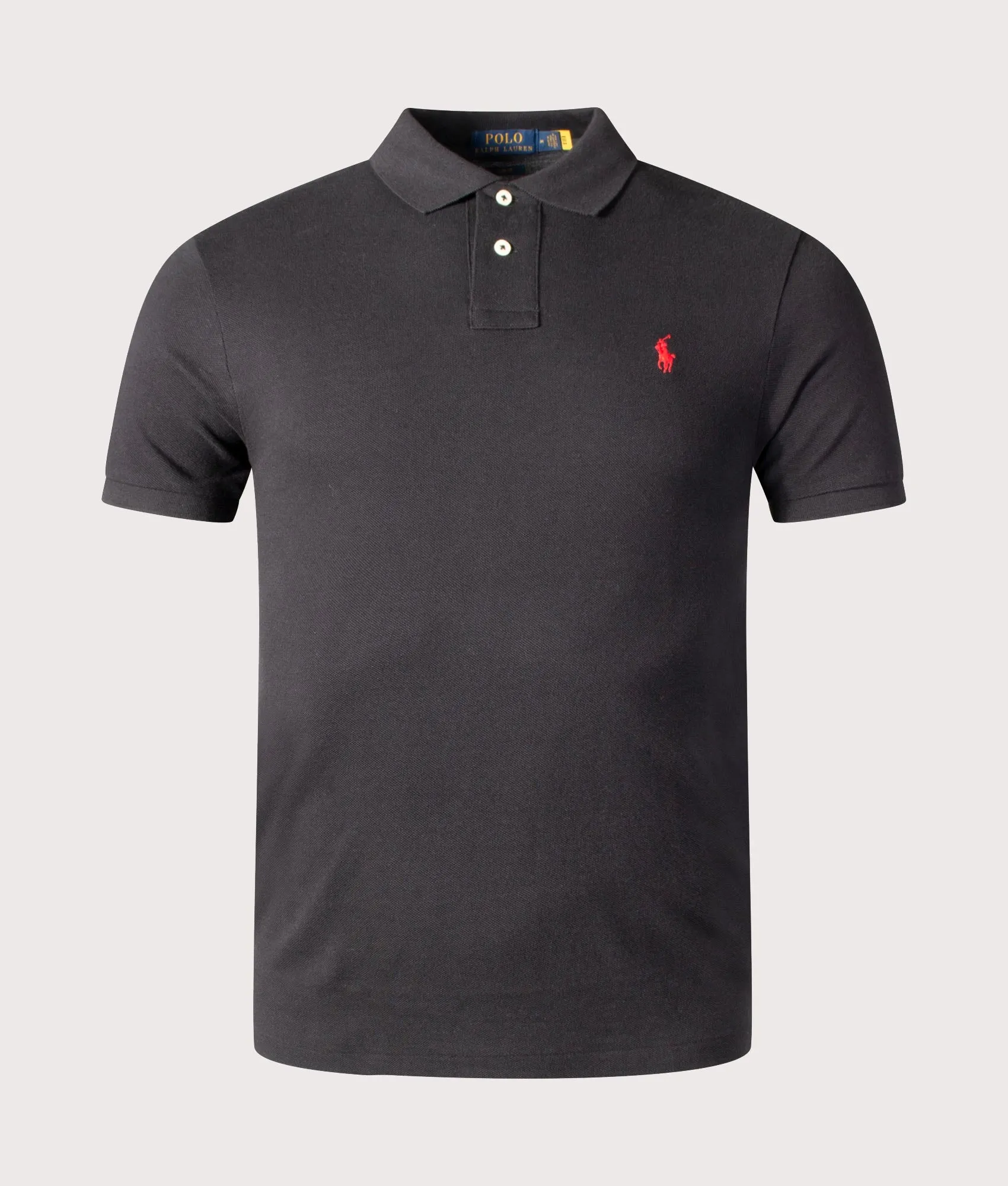 Slim Fit Mesh Knit Polo Shirt sold by EQVVS