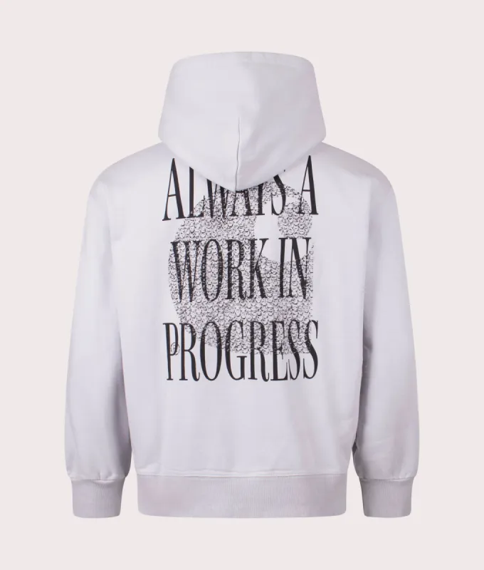 Relaxed Fit Always a WIP Hoodie sold by EQVVS