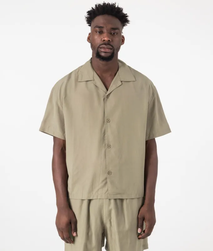 Oversized Tencel Vacation Shirt sold by EQVVS