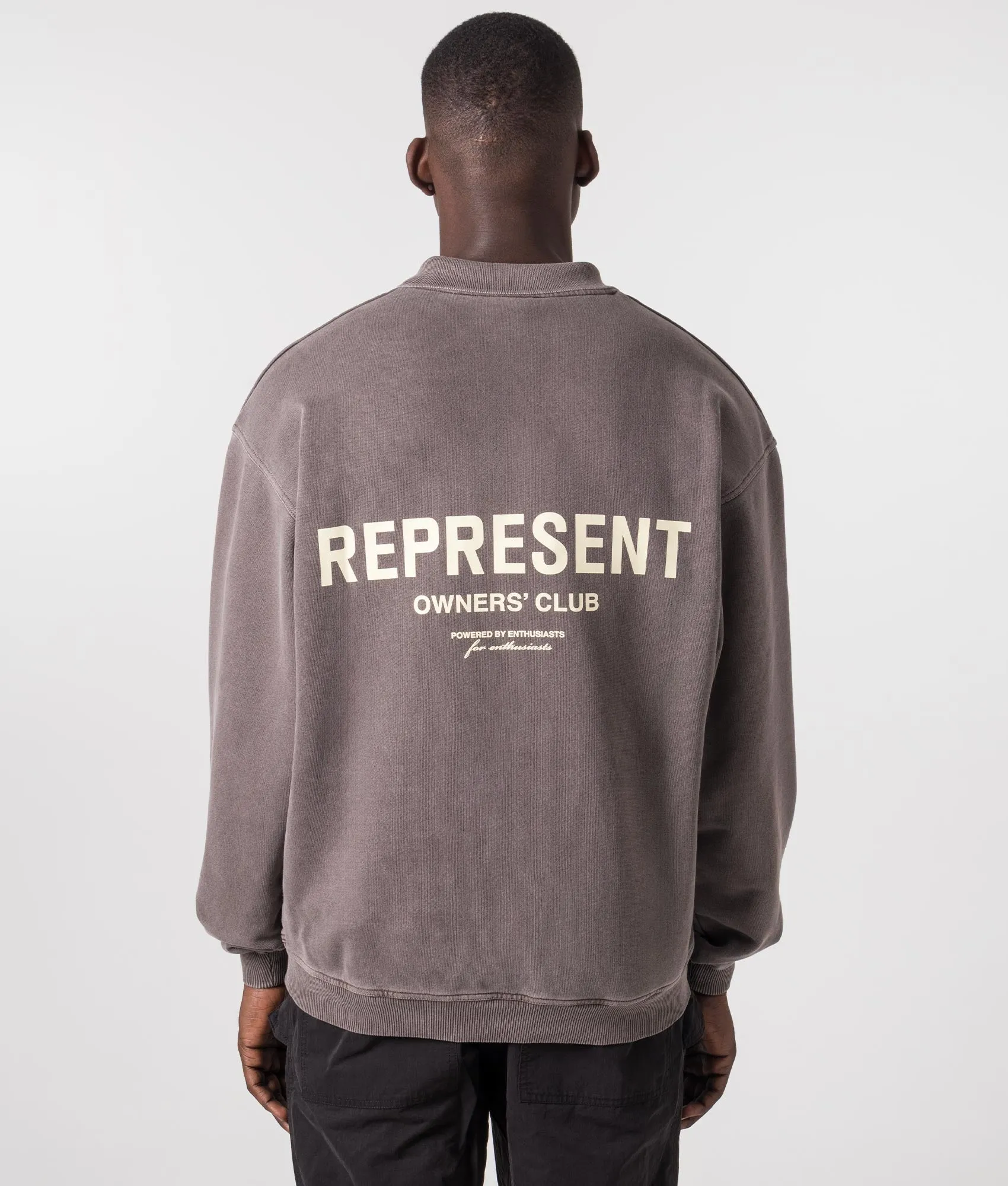 Represent Owners Club Polo Collar Sweatshirt sold by EQVVS product image thumbnail 2