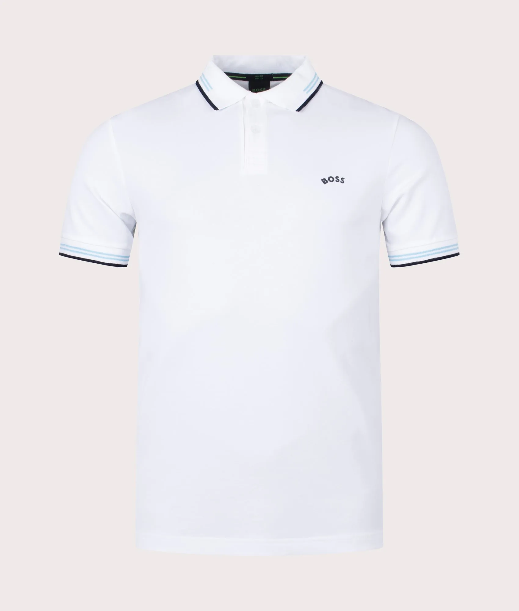 Slim Fit Paul Curved Logo Polo Shirt sold by EQVVS
