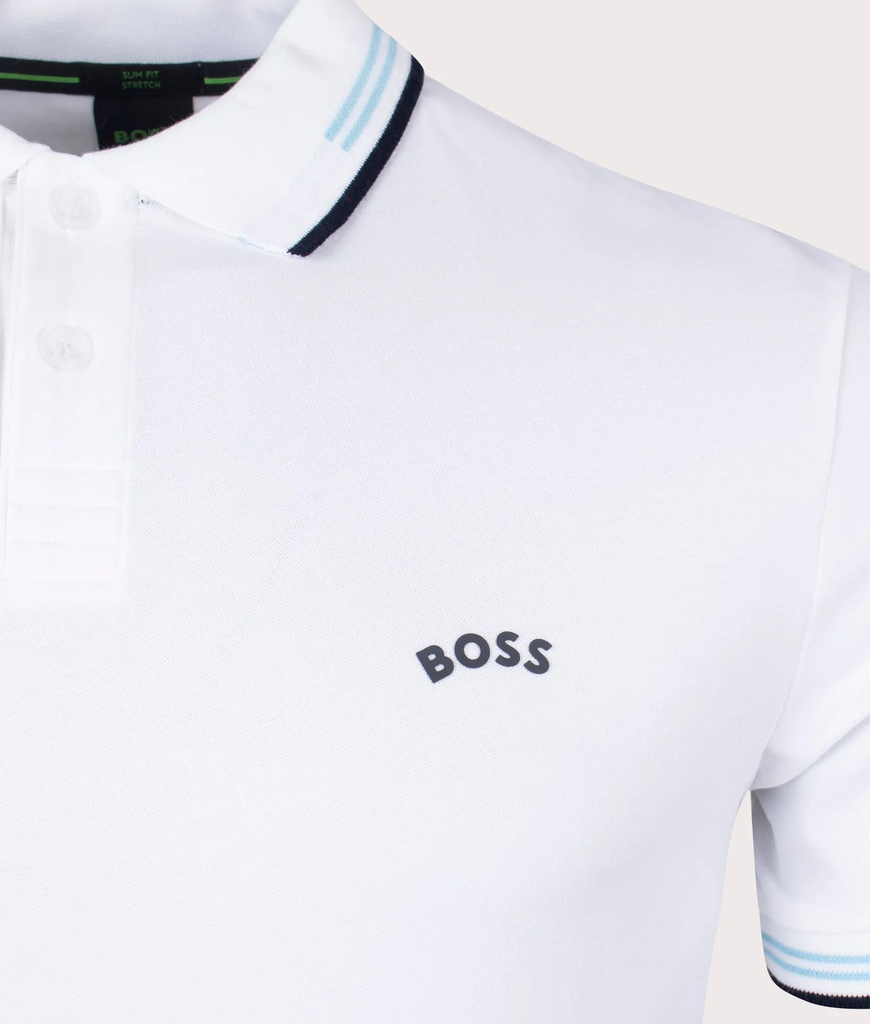 Slim Fit Paul Curved Logo Polo Shirt sold by EQVVS product image thumbnail 3