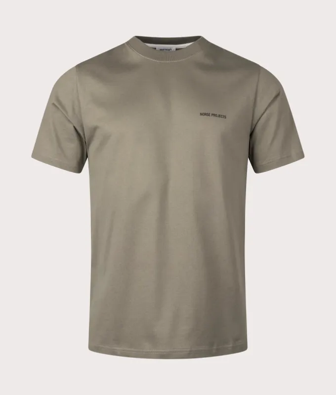 Relaxed Fit Johannes Organic Logo T-Shirt sold by EQVVS