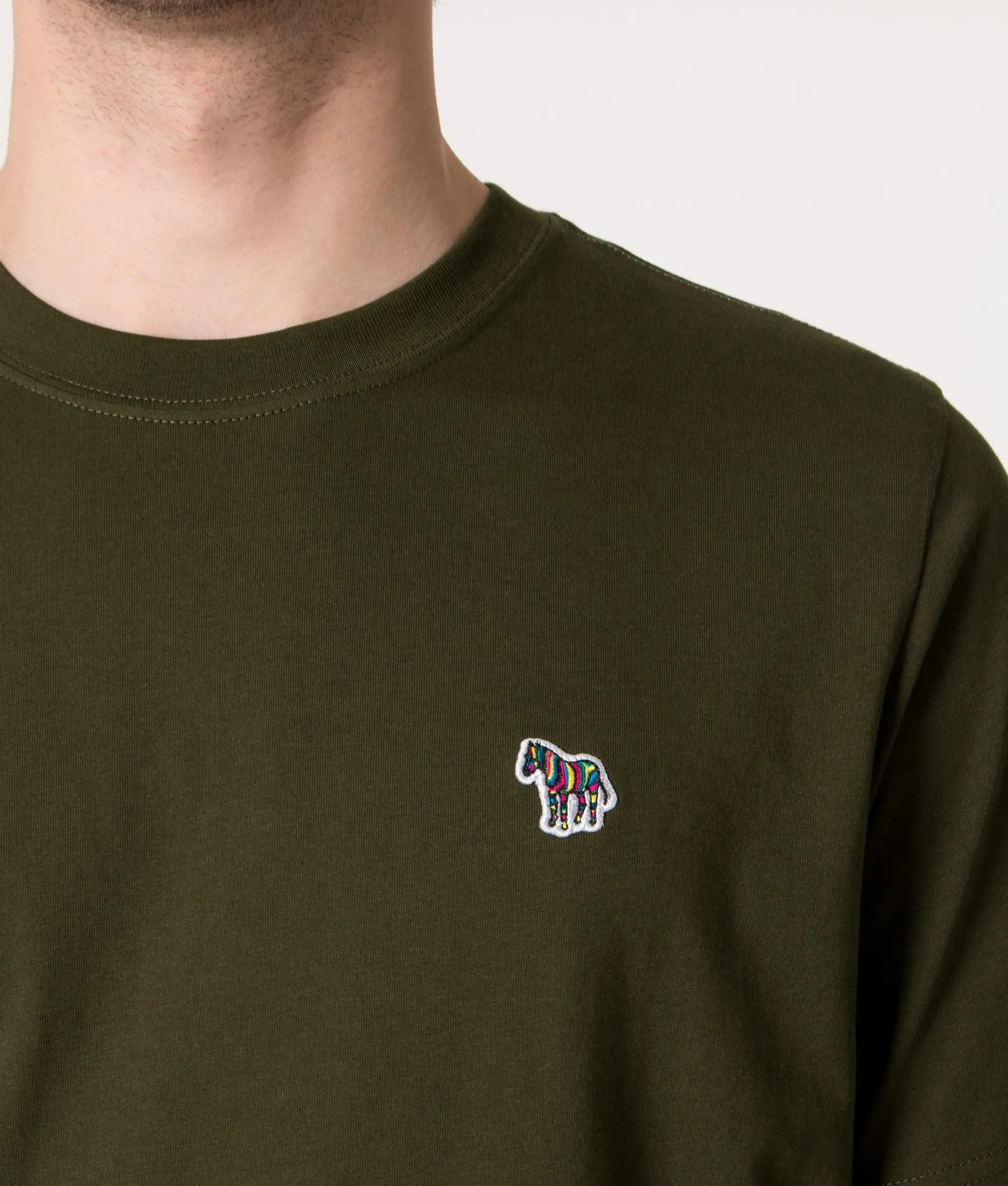 Colourblock Zebra Logo T-Shirt sold by EQVVS product image thumbnail 2