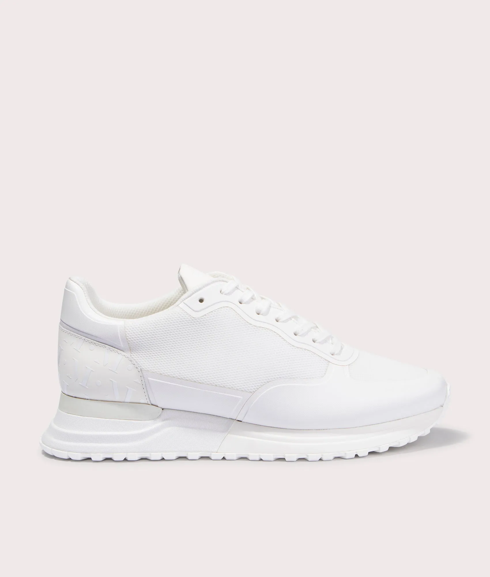 Popham 3D Fused Mesh White Trainers sold by EQVVS product image thumbnail 3