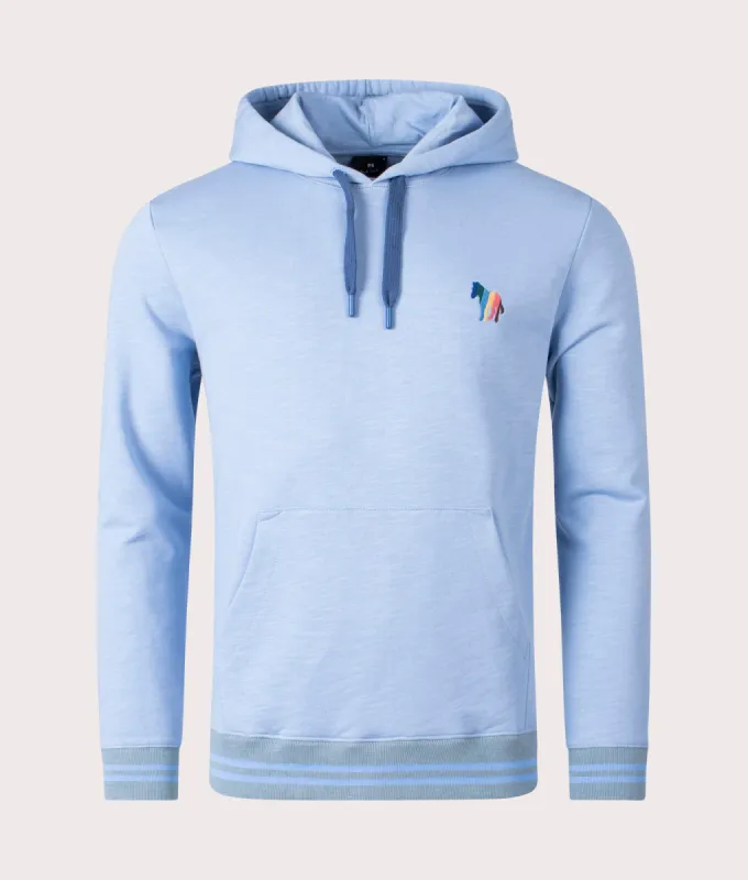 Broad Stripe Zebra Logo Hoodie made by EQVVS