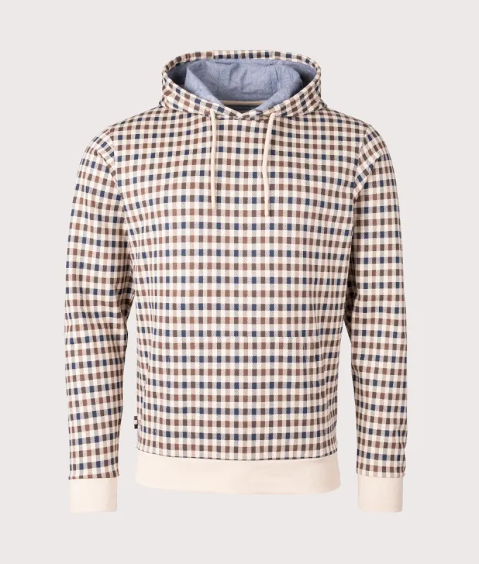 Active Club Check Hoodie sold by EQVVS