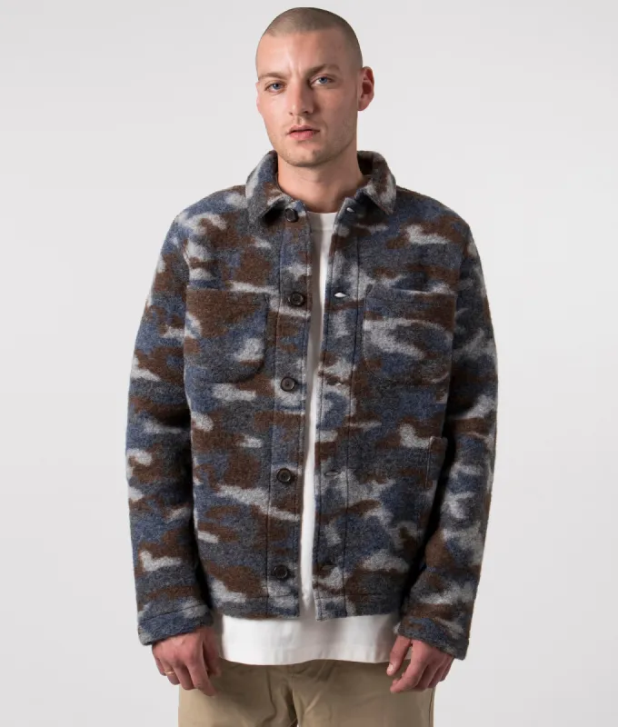 Relaxed Fit Dwight Lumber Jacket sold by EQVVS