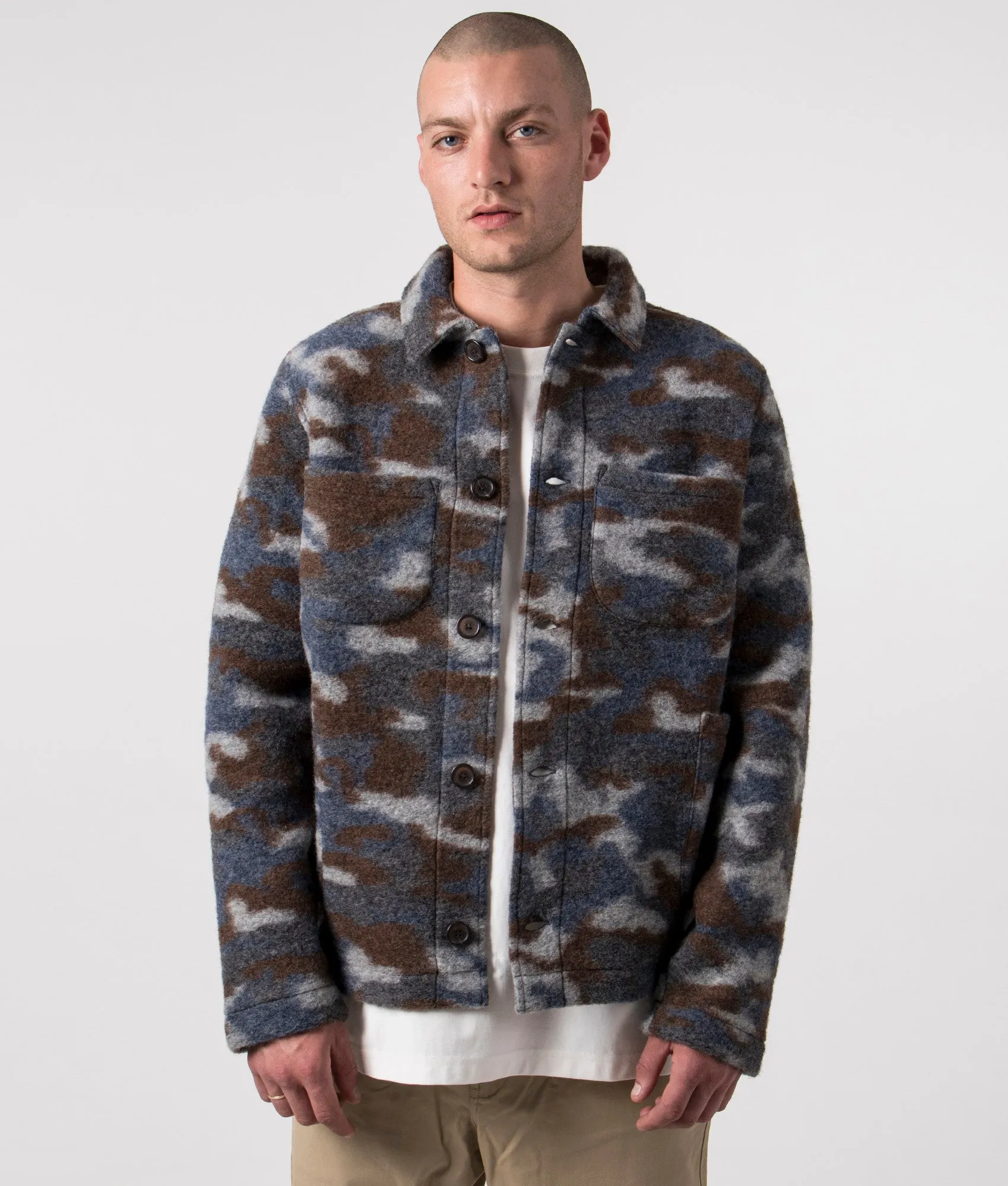 Relaxed Fit Dwight Lumber Jacket sold by EQVVS