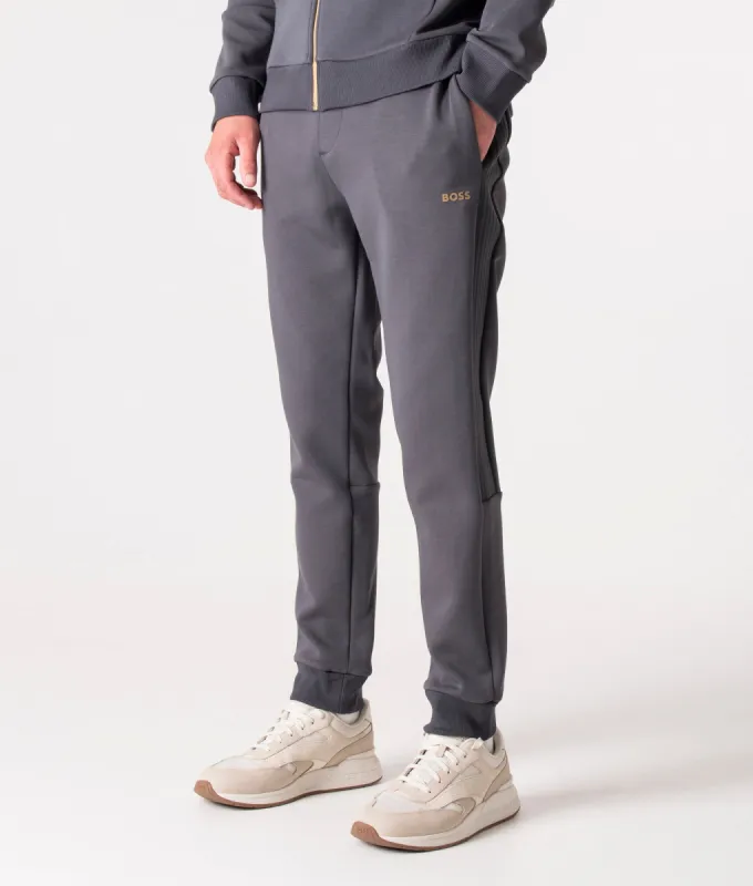Regular Fit Hadiko 1 Logo Tape Joggers sold by EQVVS