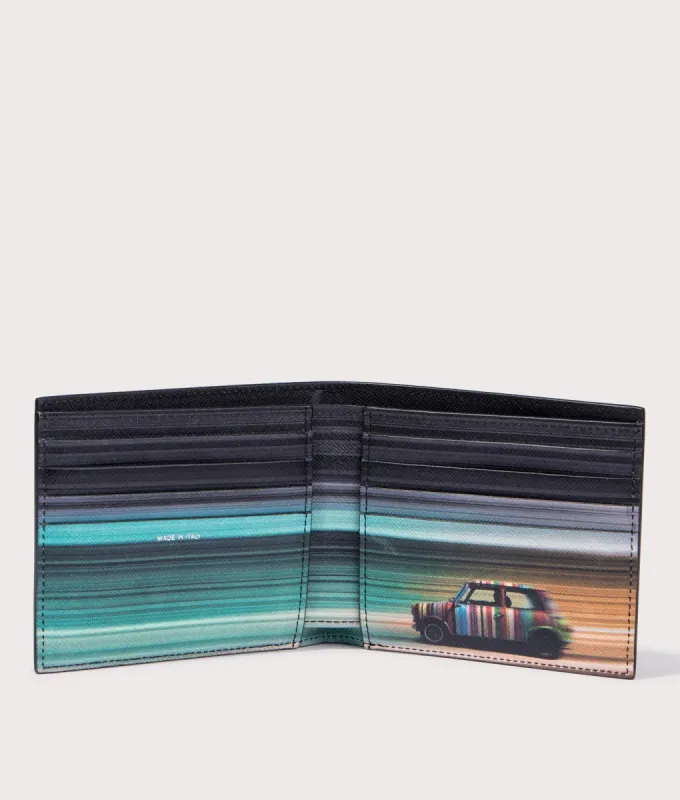 Mini Stripe Billfold Wallet sold by EQVVS