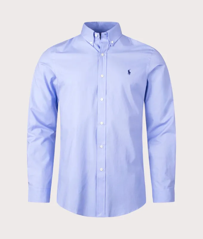 Slim Fit Stretch Poplin Shirt made by Polo by Ralph Lauren