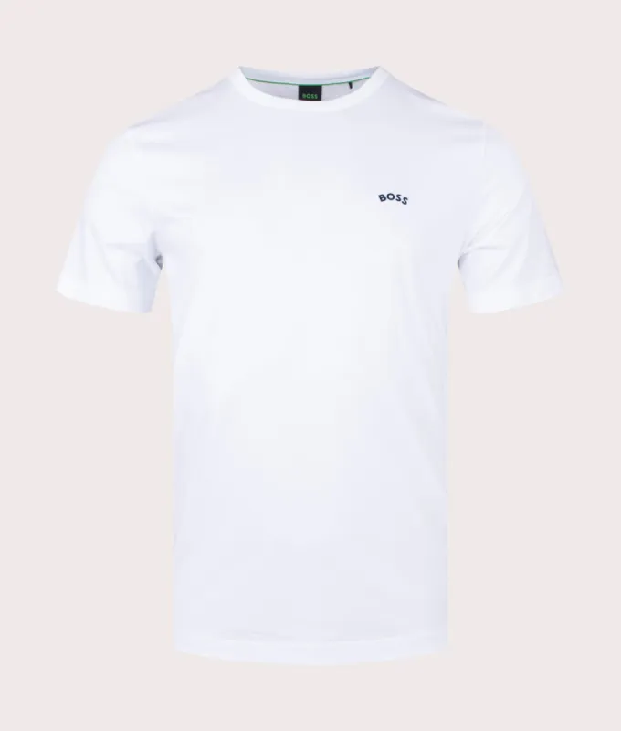 Curved Logo T-Shirt sold by EQVVS