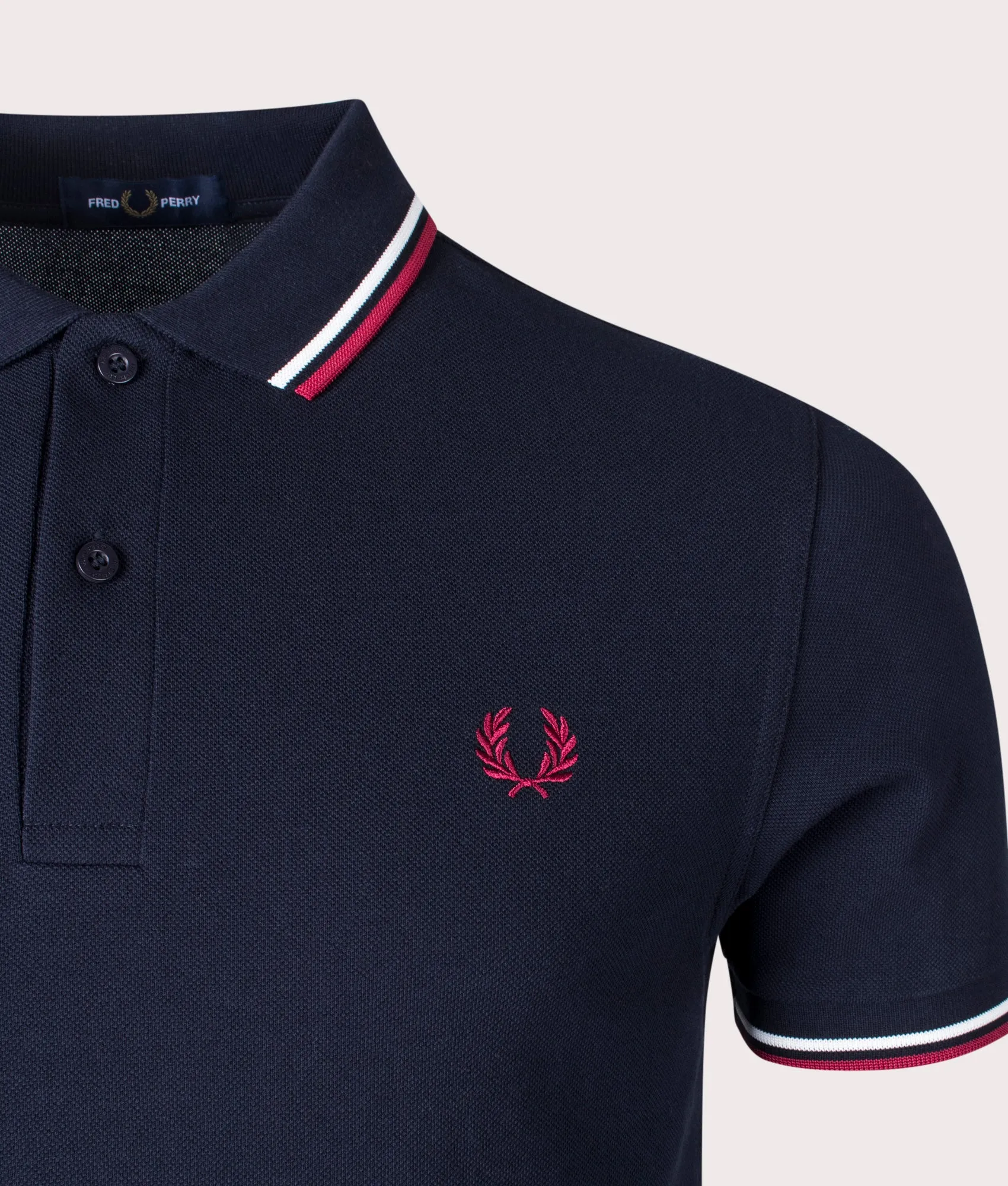 Twin Tipped Fred Perry Polo Shirt sold by EQVVS product image thumbnail 2