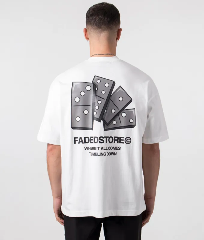 Oversized Fit Domino T-Shirt sold by EQVVS