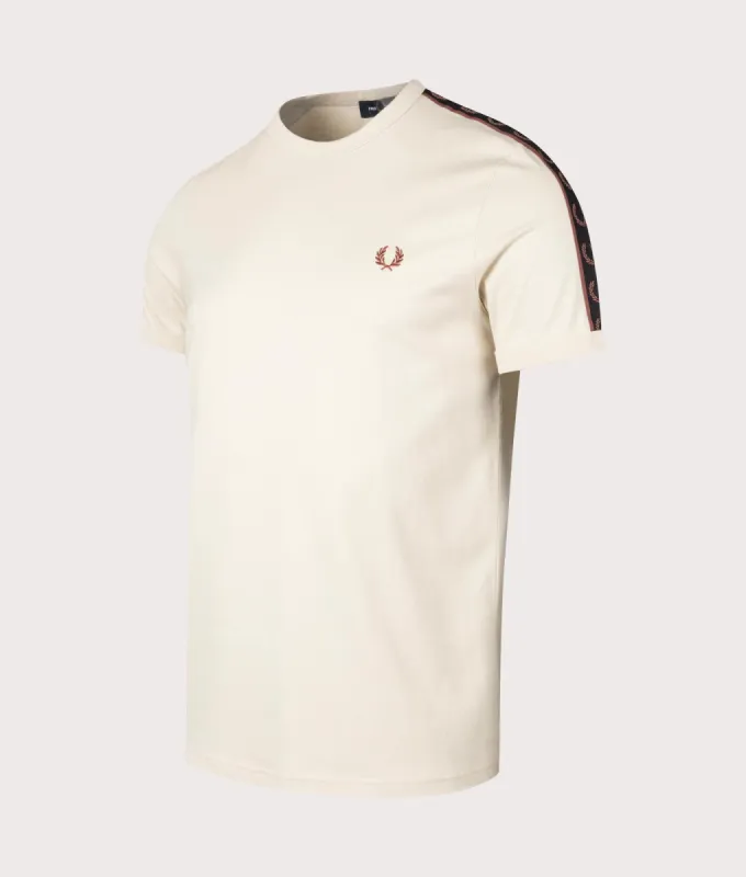 Contrast Tape Ringer T-Shirt sold by EQVVS