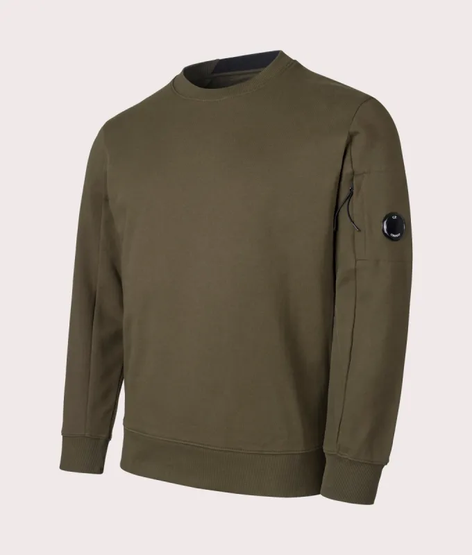 Diagonal Raised Fleece Sweatshirt made by C.P. Company