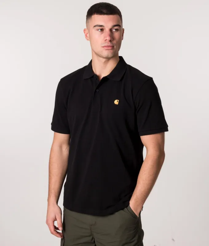 Relaxed Fit Chase Pique Polo Shirt sold by EQVVS