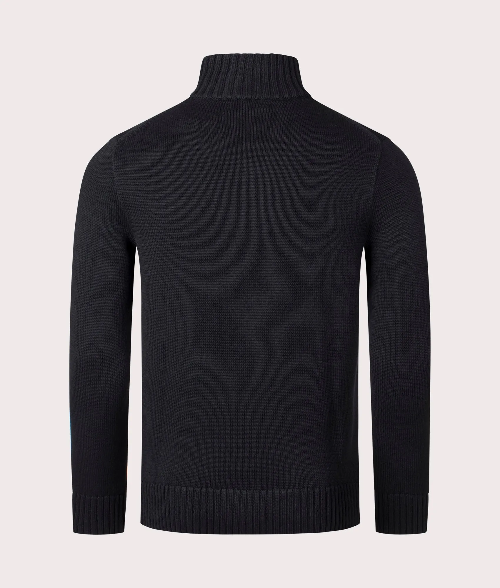 Mesh-Knit Cotton Quarter Zip Pullover sold by EQVVS product image thumbnail 3