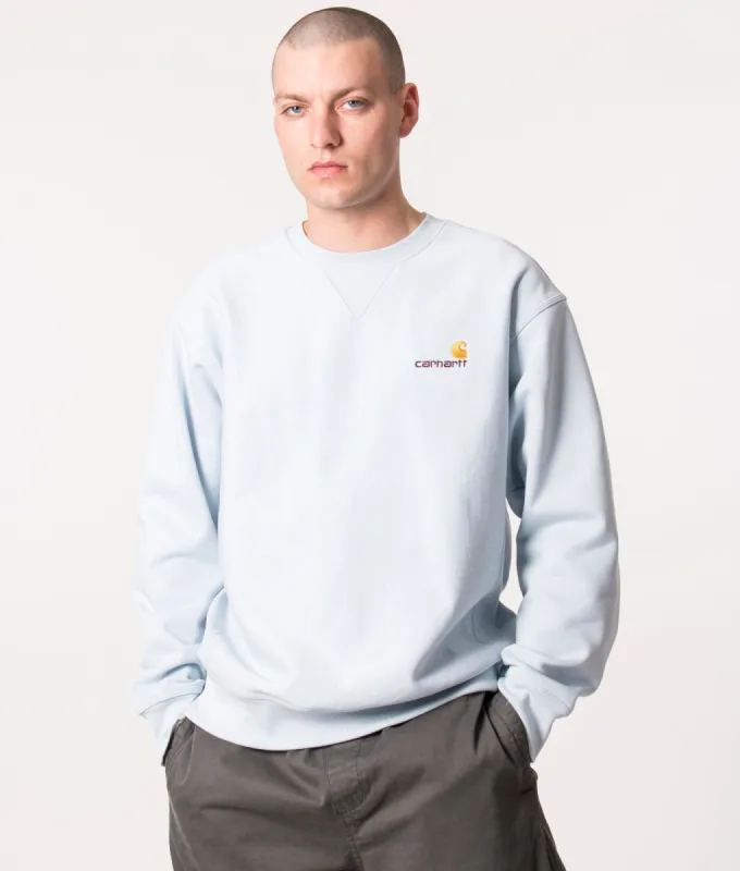 Relaxed Fit American Script Sweatshirt sold by EQVVS