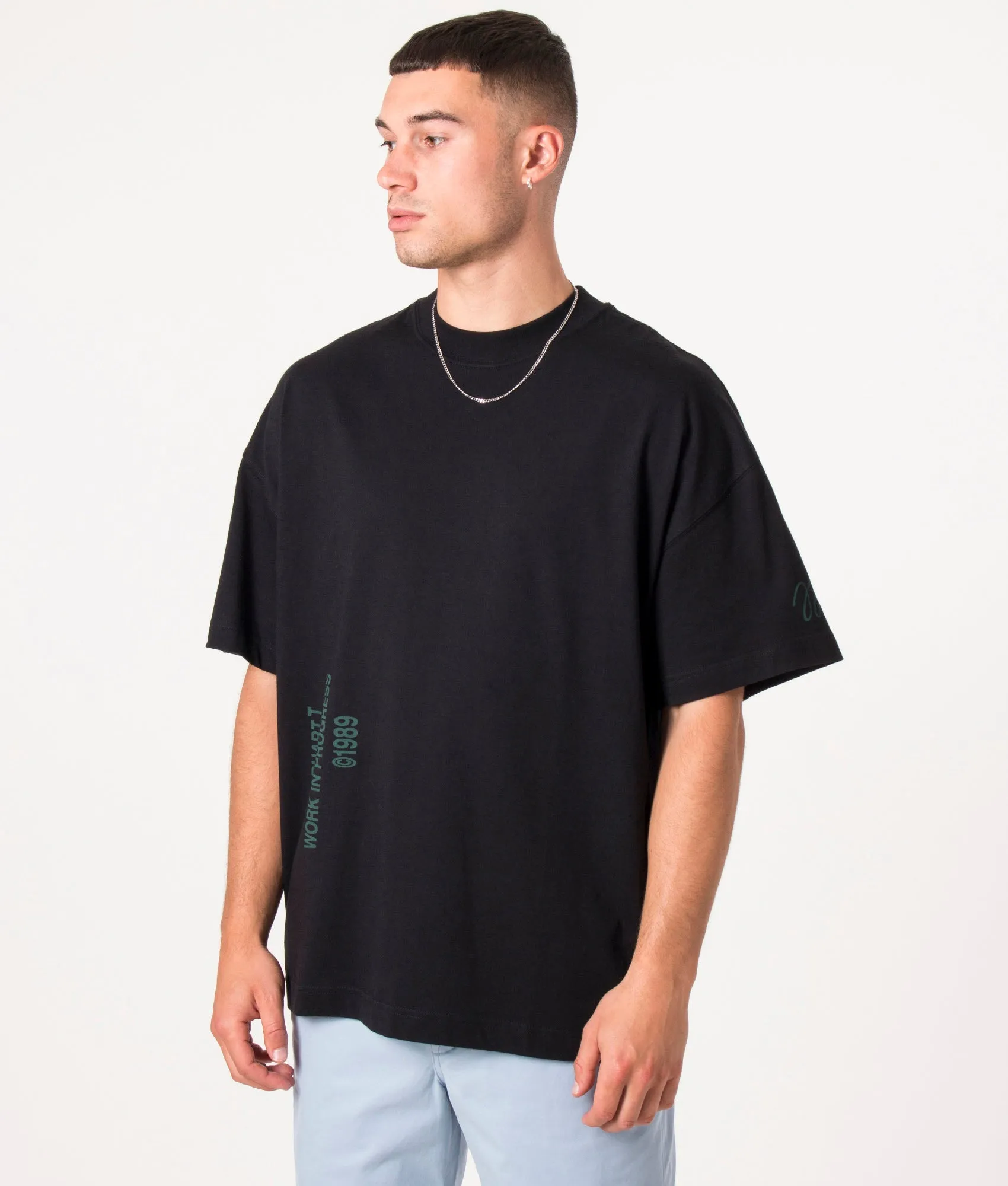 Relaxed Fit Signature T-Shirt sold by EQVVS product image thumbnail 2