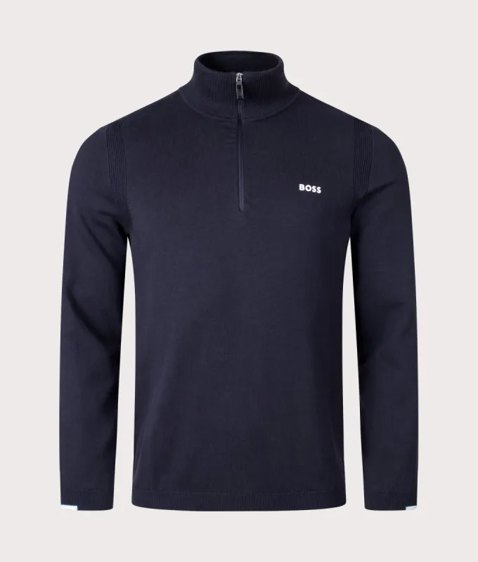 Quarter Zip Ever-X Knit Jumper sold by EQVVS