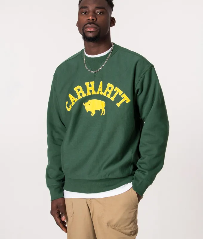 Relaxed Fit Locker Sweatshirt sold by EQVVS