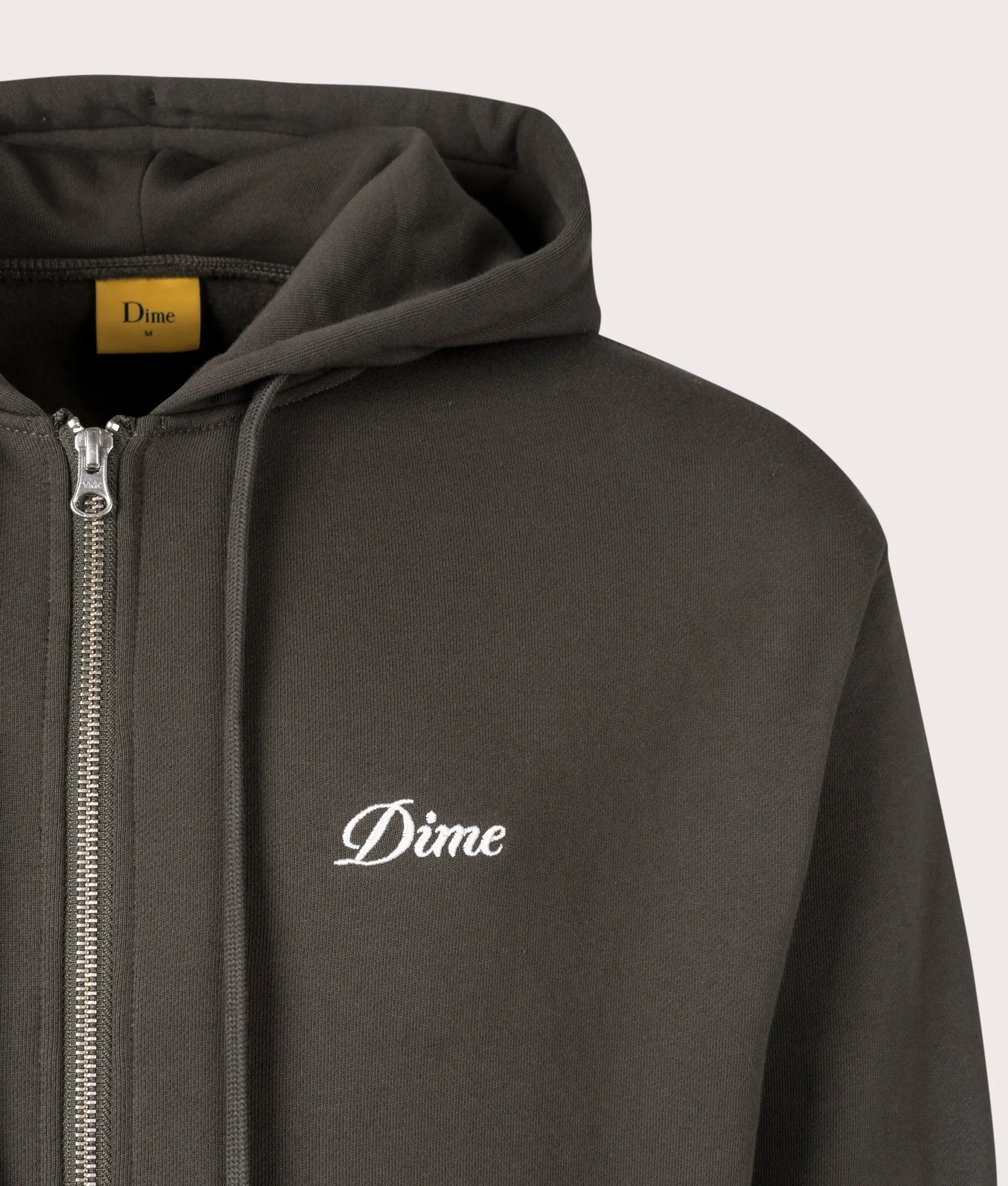 Cursive Small Logo Zip Through Hoodie sold by EQVVS product image thumbnail 2