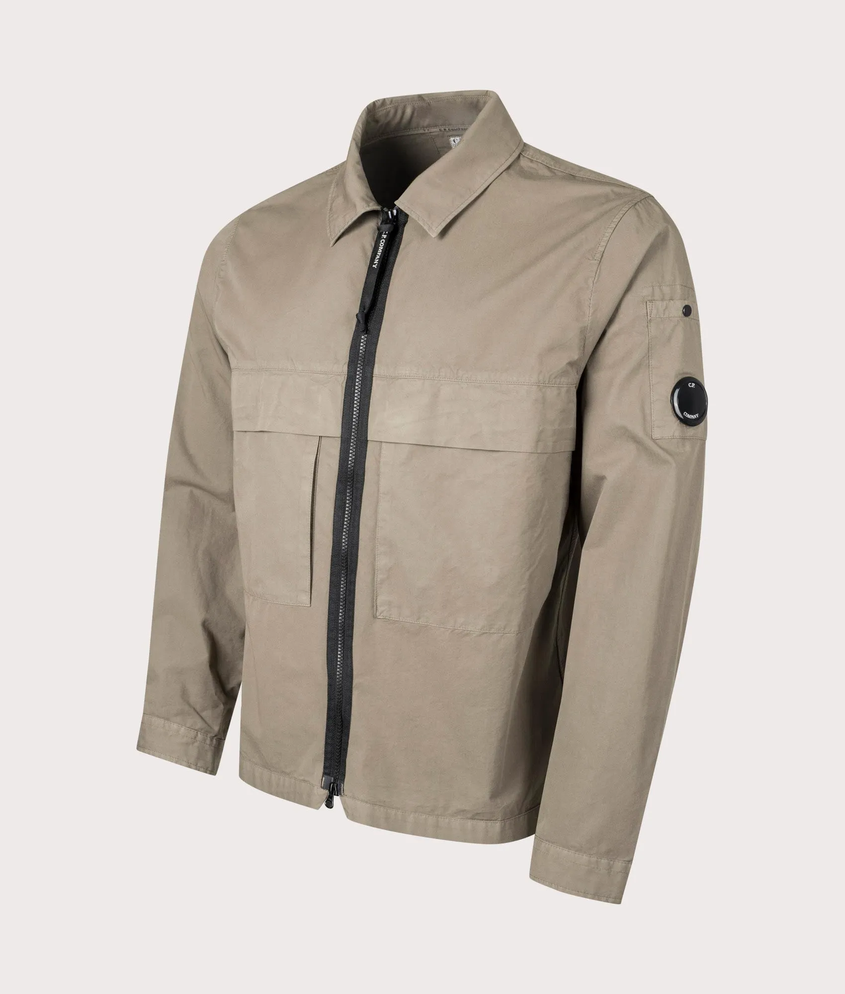 Organic Gabardine Overshirt sold by EQVVS