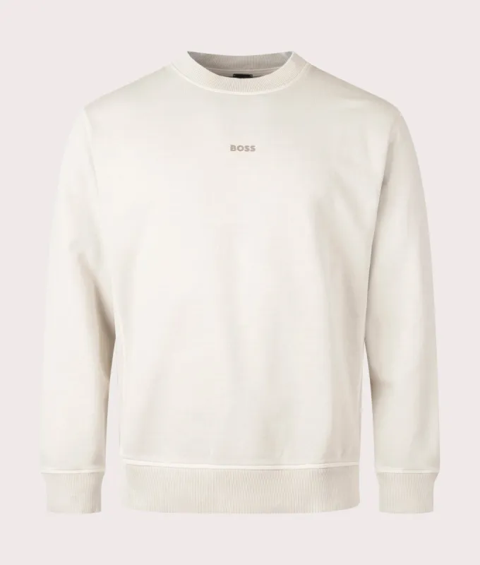 Relaxed Fit Garment Dyed Wefade Sweatshirt made by EQVVS