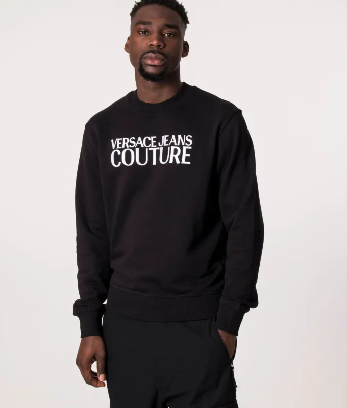 Embroidered 3D Logo Sweatshirt sold by EQVVS