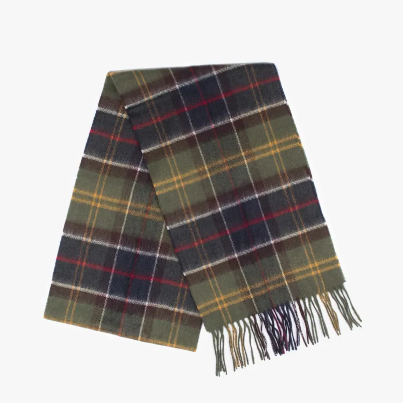 Merino Cashmere Tartan Scarf sold by EQVVS
