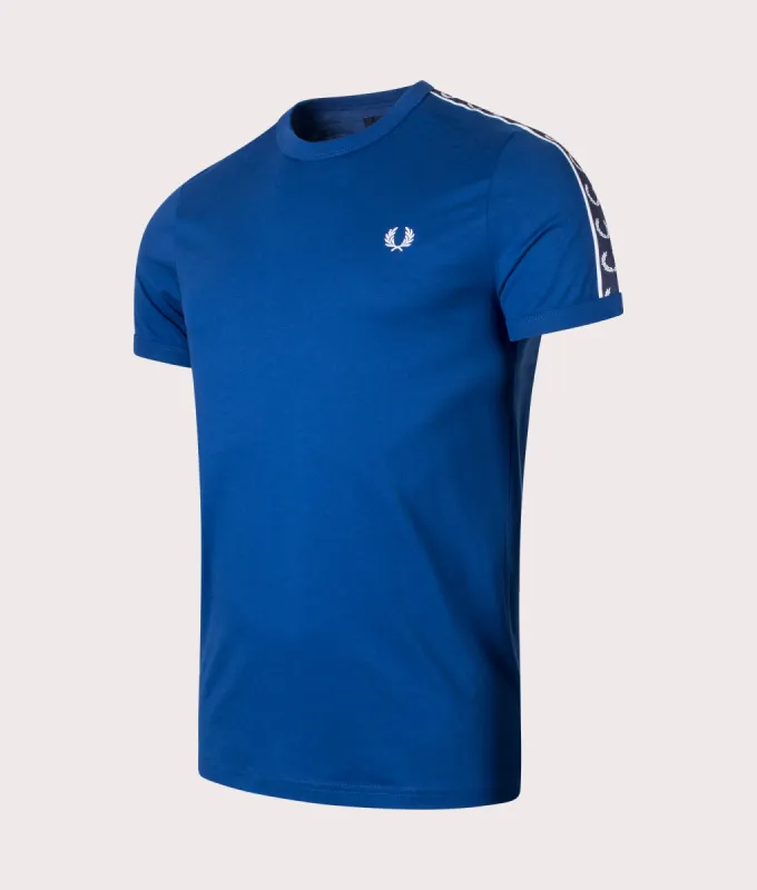 Contrast Tape Ringer T-Shirt sold by EQVVS