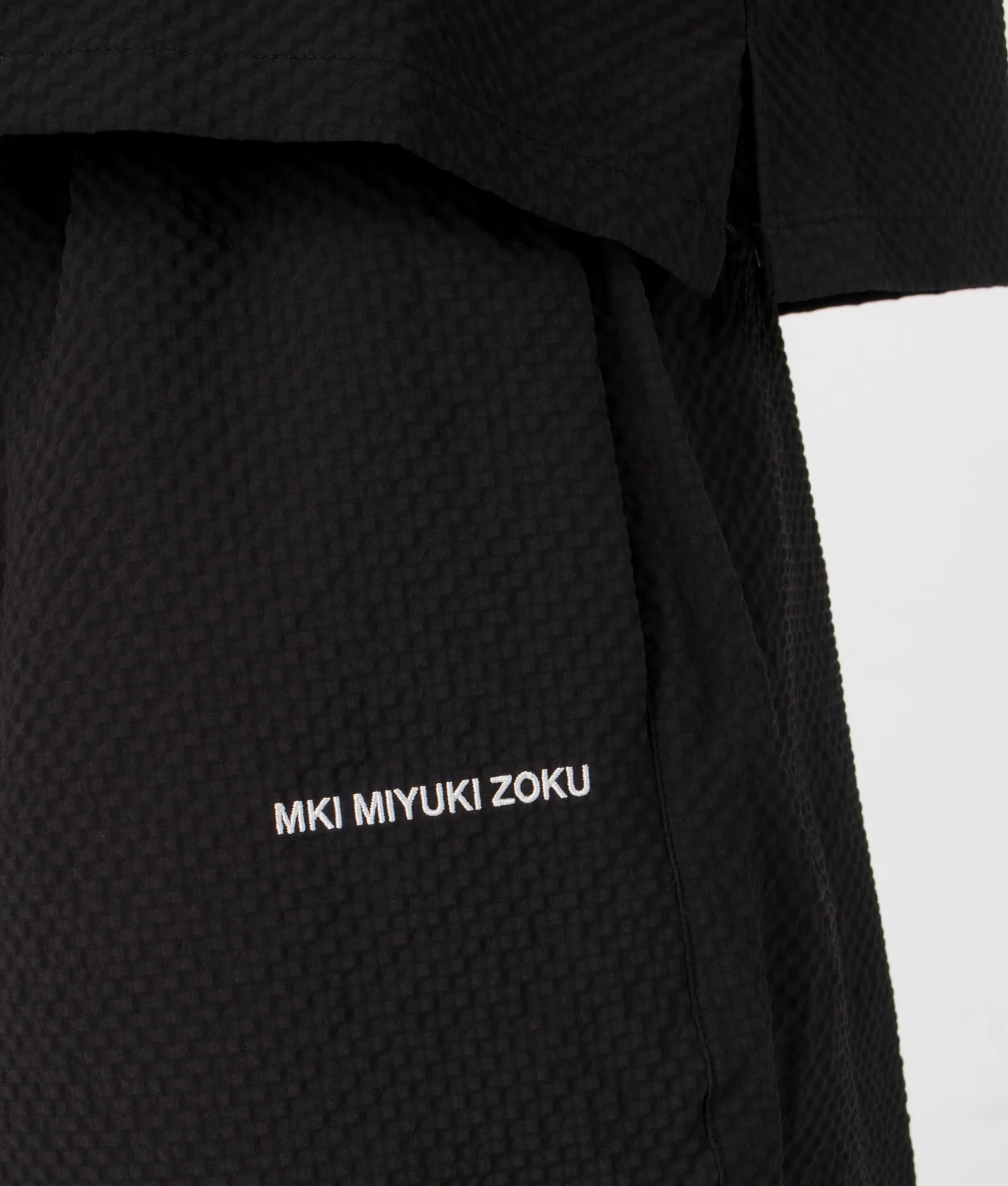 Relaxed Fit Seersucker Shorts sold by EQVVS product image thumbnail 4