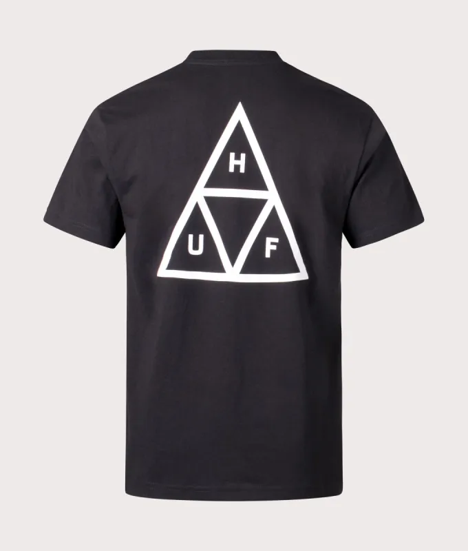 Set Triple Triangle T-Shirt sold by EQVVS