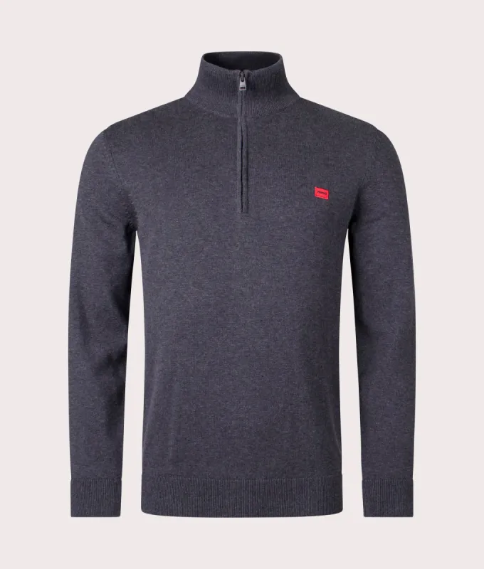 San Quintus Quarter Zip Sweatshirt made by HUGO