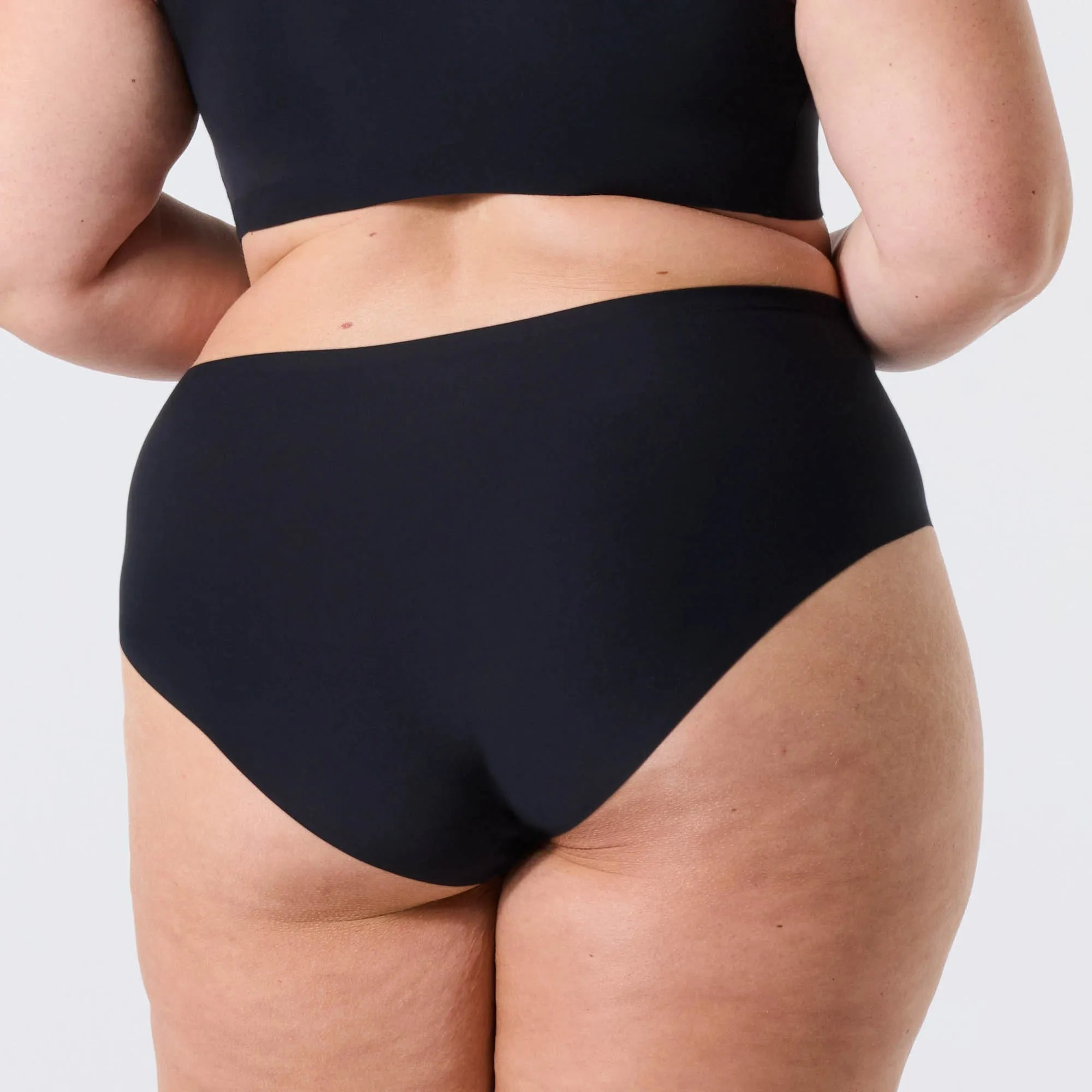 High-Waisted Retro Bikini — Mesh sold by Evelyn & Bobbie product image thumbnail 3