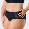 High-Waisted Retro Bikini — Mesh sold by Evelyn & Bobbie
