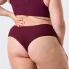 High-Waisted Thong — Mesh sold by Evelyn & Bobbie