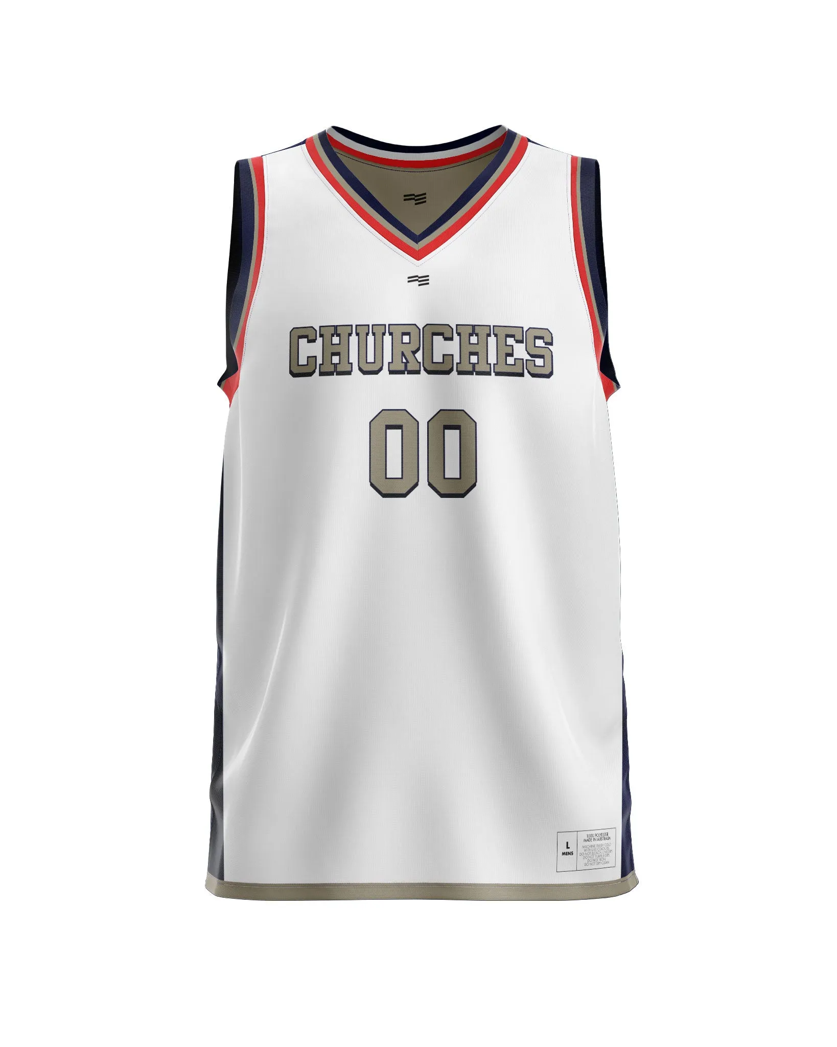 Churches Reversible Jersey - Mens sold by FE Custom product image thumbnail 3