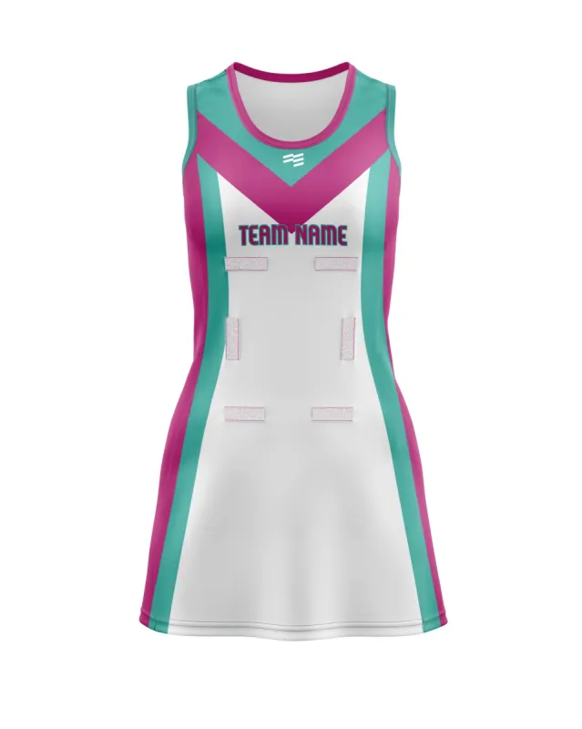 Retro Netball Dress - Womens sold by FE Custom