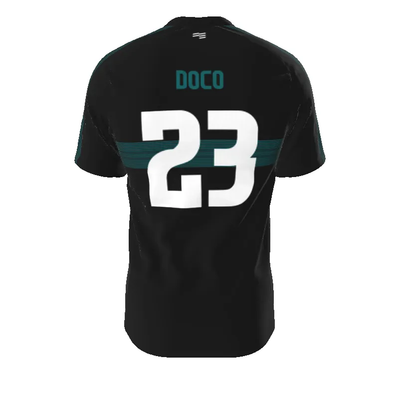 City FC - Mens Raglan Soccer Jersey (1 items) sold by FE Custom product image thumbnail 2