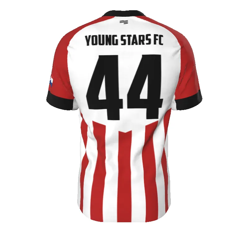 Gunners - Mens Raglan Soccer Jersey (1 items) sold by FE Custom product image thumbnail 2