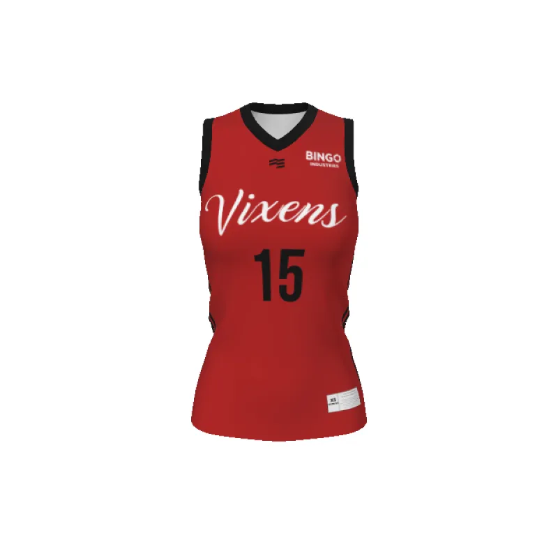 J Zee - Womens V-Neck Jersey (12 items) made by FE Custom