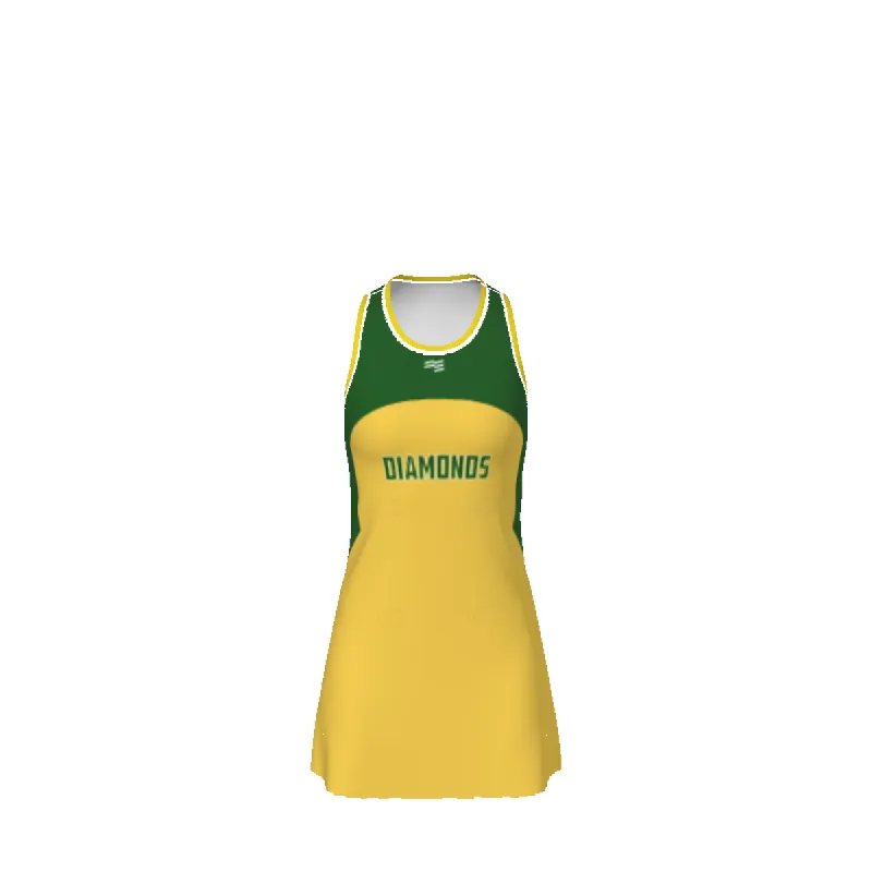 Diamonds - Womens Netball Dress (1 items) sold by FE Custom