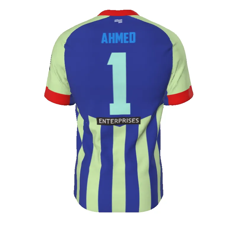Gunners - Mens Raglan Soccer Jersey (2 items) sold by FE Custom product image thumbnail 2