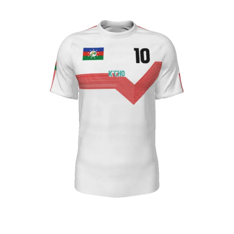 City FC - Mens Raglan Soccer Jersey (1 items) made by FE Custom