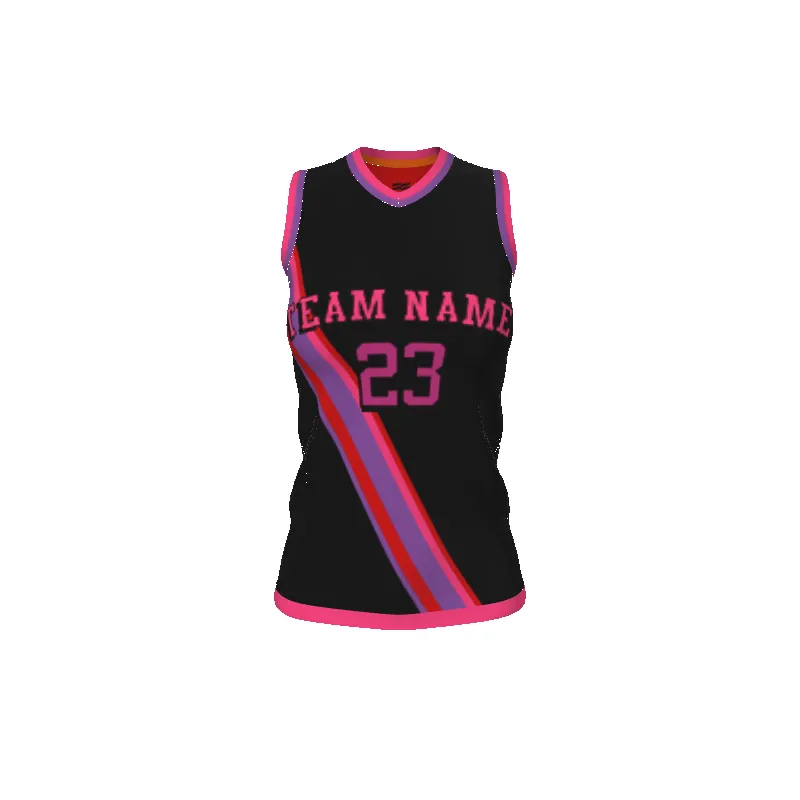 Ball Stars - Womens Rev. V-Neck Jersey (9 items) sold by FE Custom