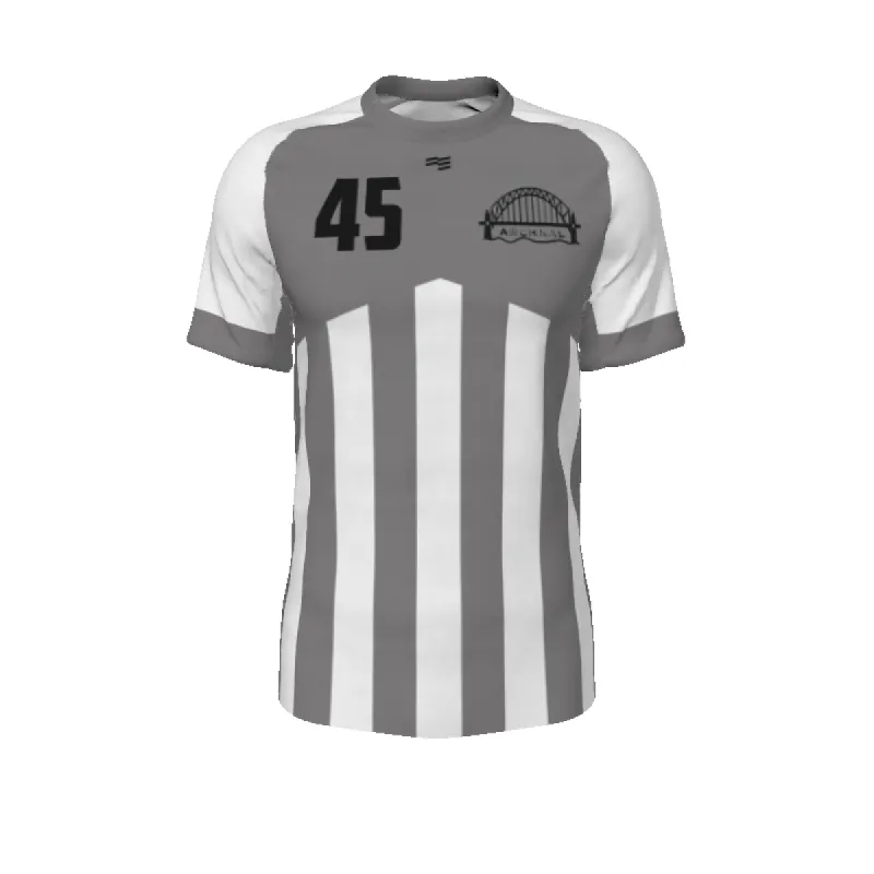 Gunners - Mens Raglan Soccer Jersey (4 items) sold by FE Custom